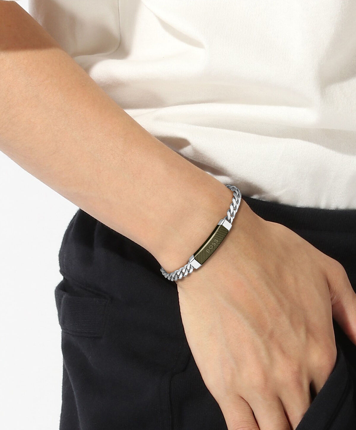 Hugo boss store bracelet homme