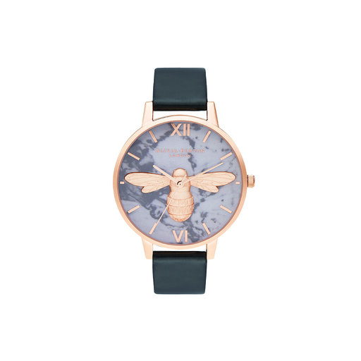 Shoreditch Marble Bee Women's Watch, 40mm