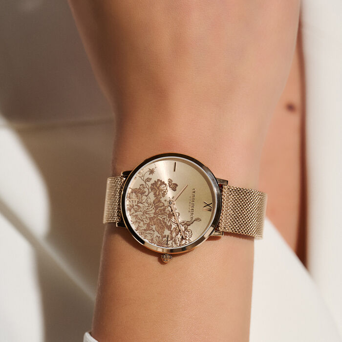 Floral Blooms Ultra Slim Women's Watch, 35mm