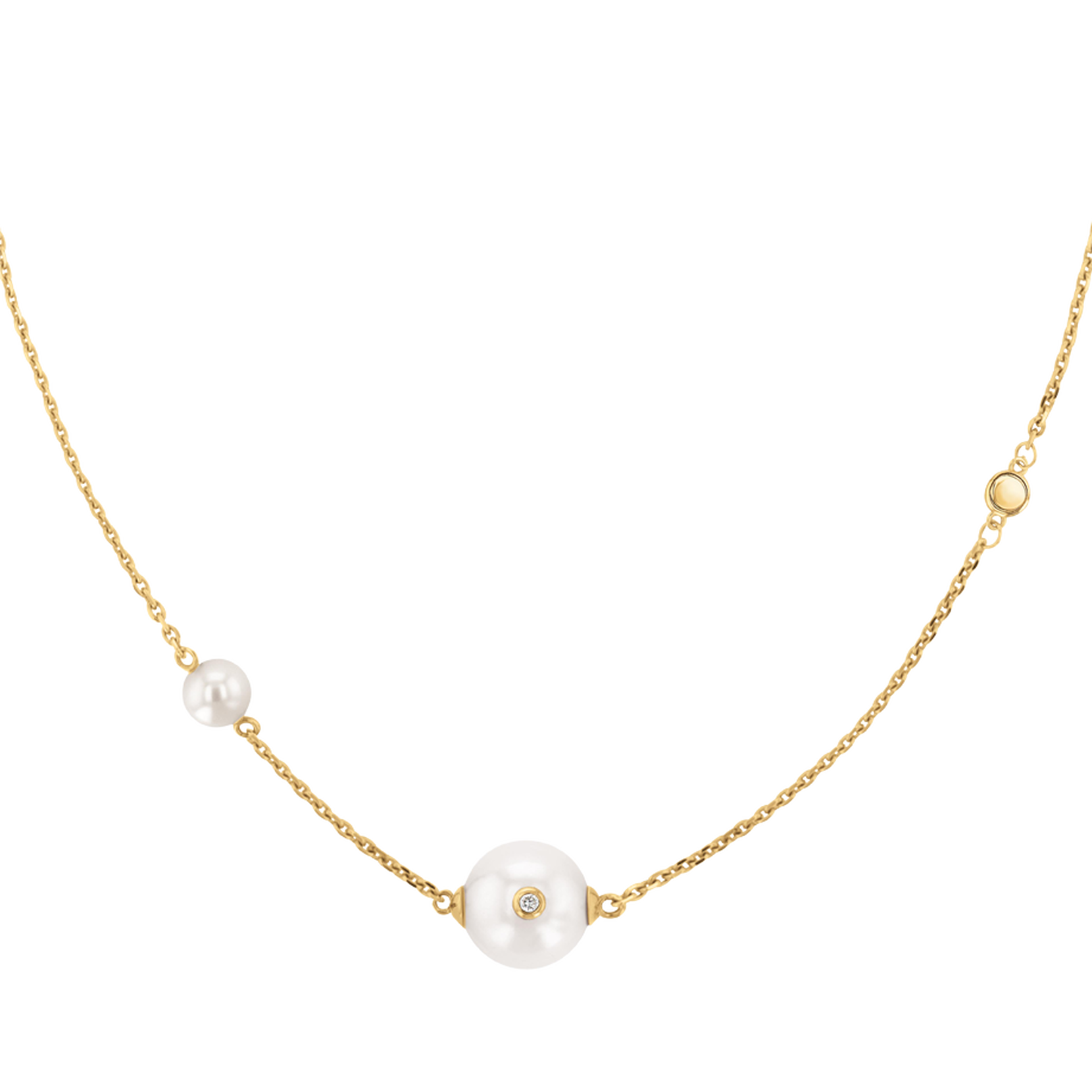 Short Signature Pearl Women's Necklace