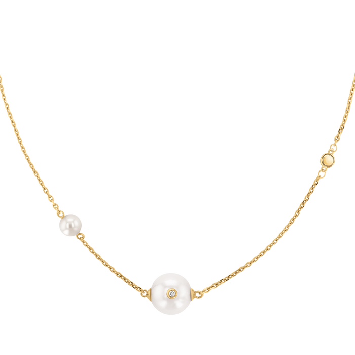 Short Signature Pearl Women's Necklace