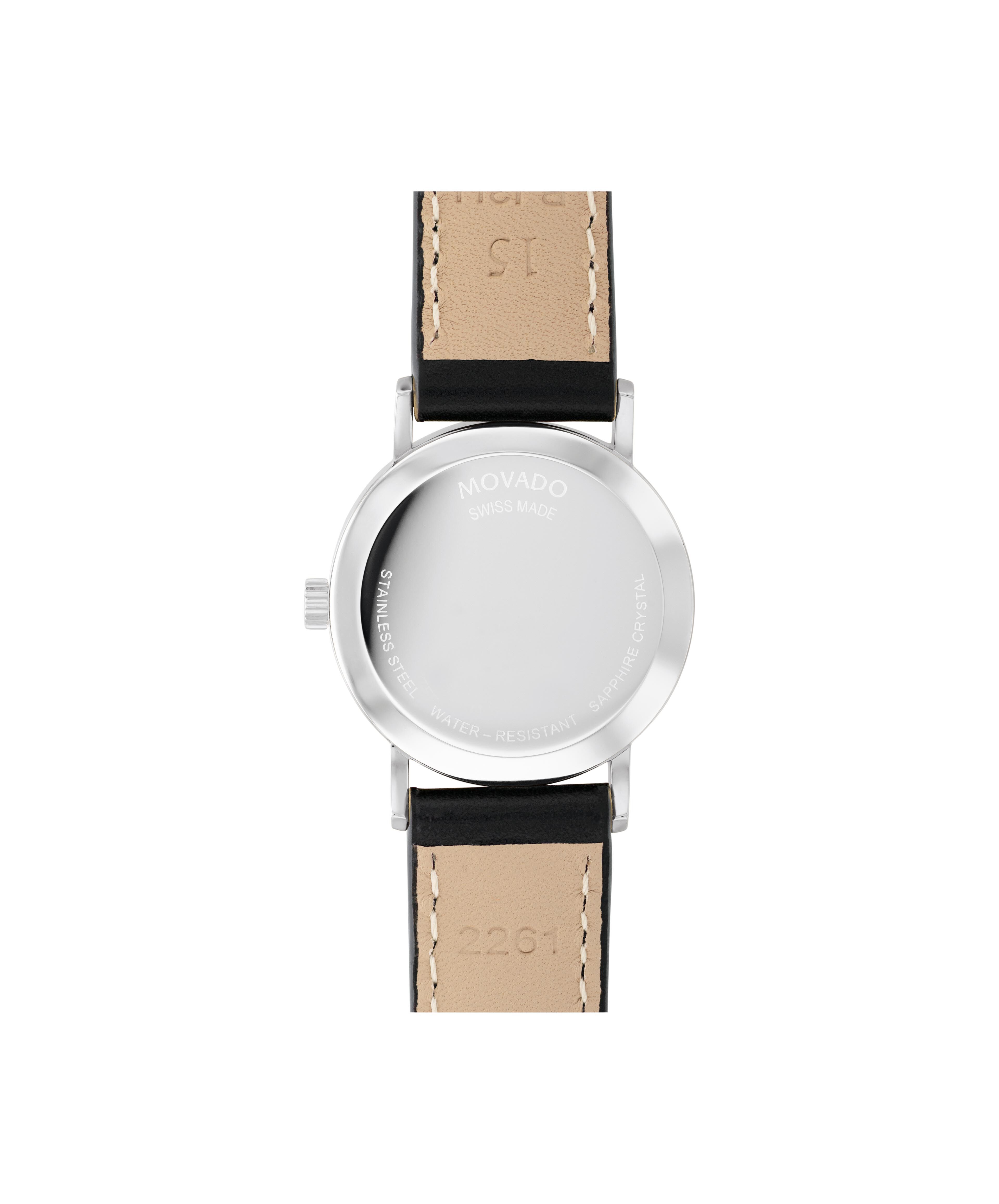 Back of movado watch deals