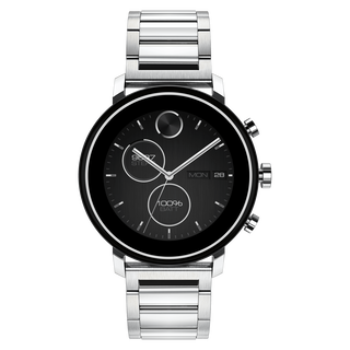 Movado | Movado Connect 2.0 stainless steel smart watch with silver