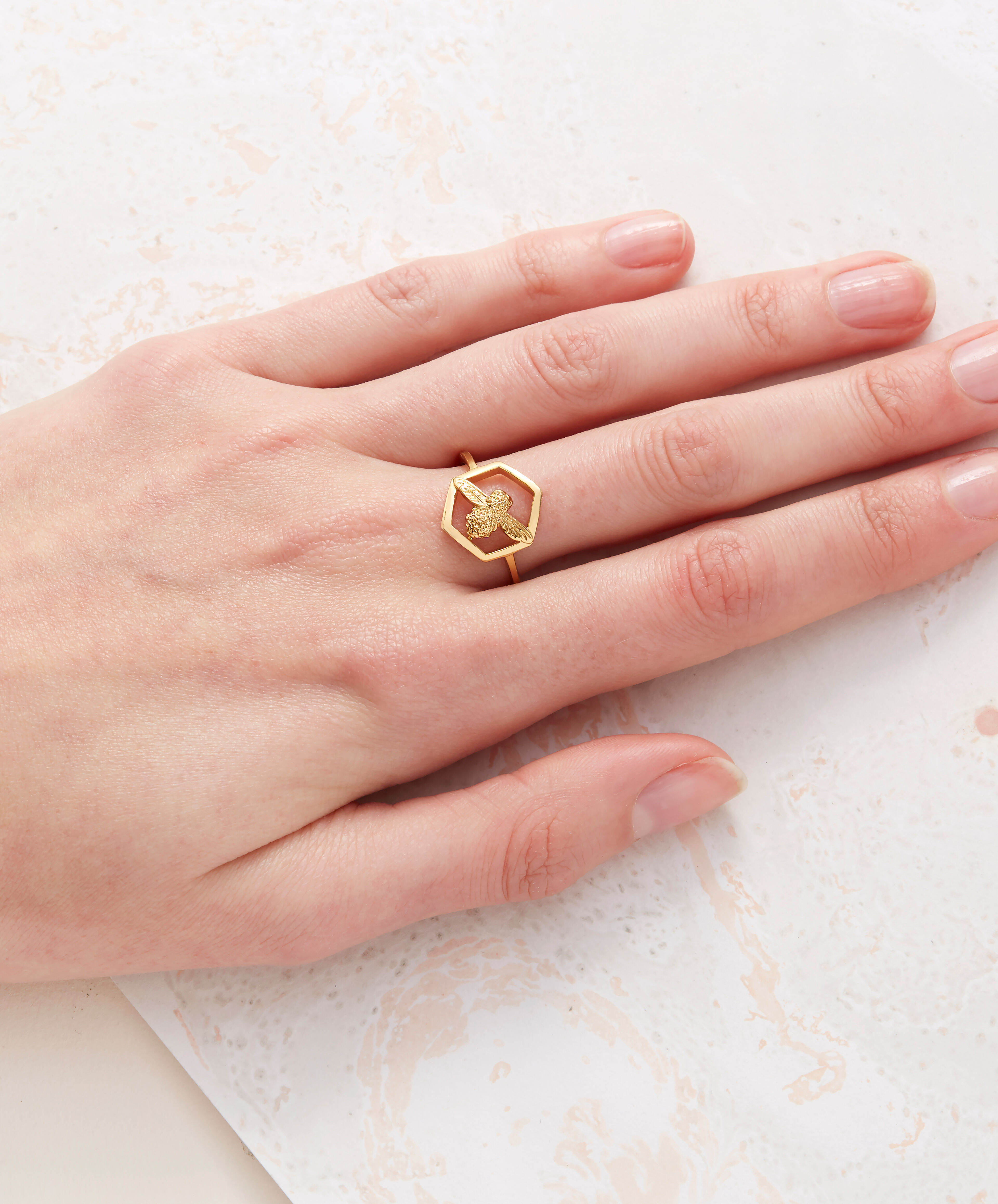 Olivia burton bee 2025 ring