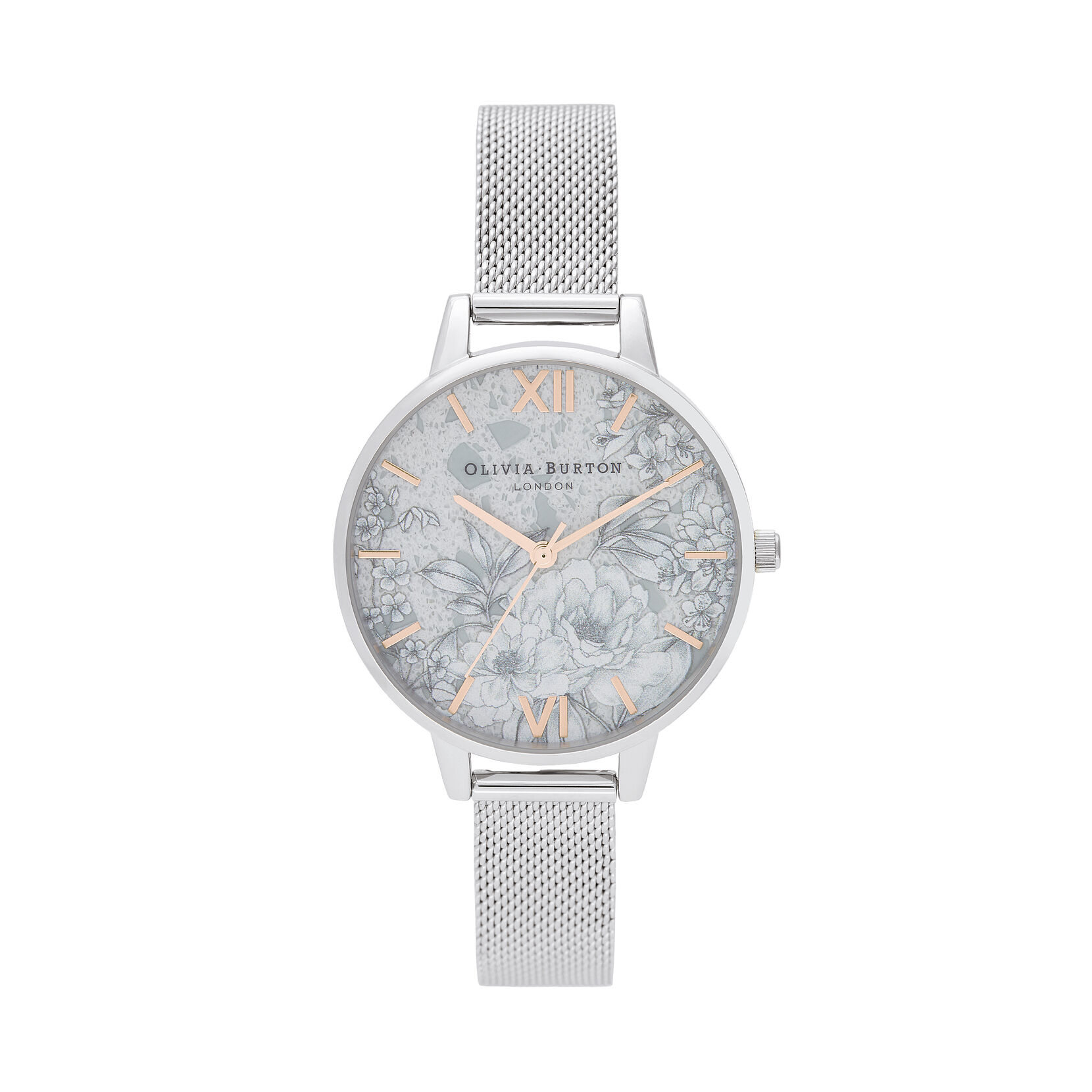 Terrazzo Florals Women's Watch, 34mm