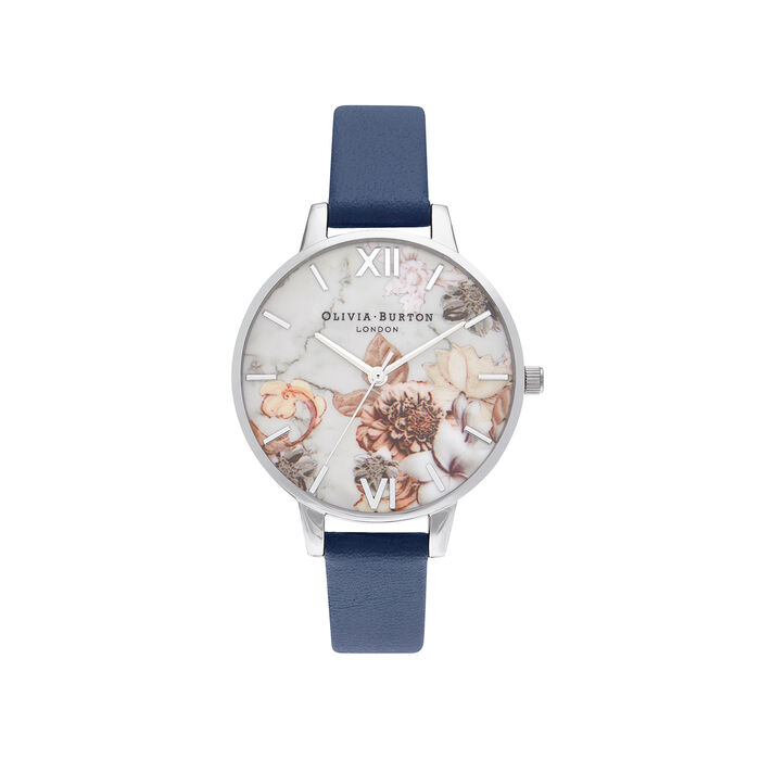 Marble Florals Women's Watch, 34mm