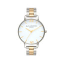 Silver & Gold Women's Watch, 38mm