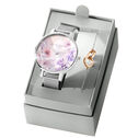 Sunlight Florals Women's Watch & Bracelet Gift Set, 38mm