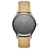 Gunmetal Sandstone Men's Watch, 40mm