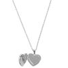Silver North Star Locket Necklace
