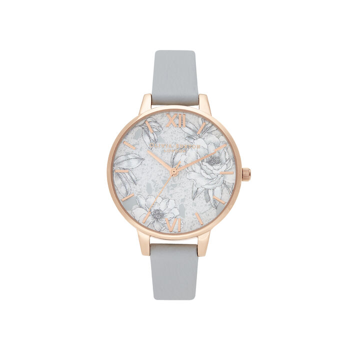Terrazzo Florals Women's Watch, 34mm