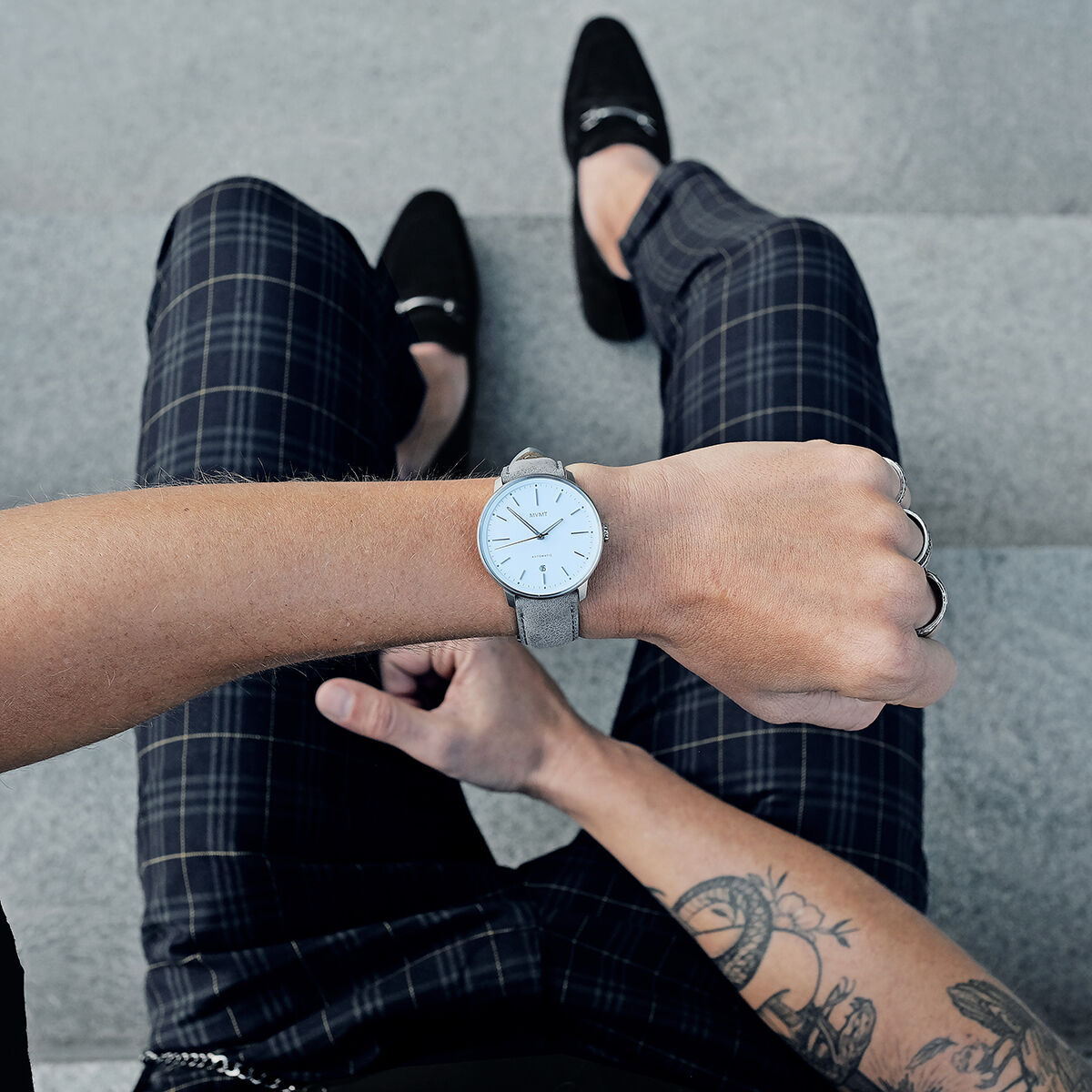 Arc Automatic Watch — Precise Japanese Automatic Movement | MVMT