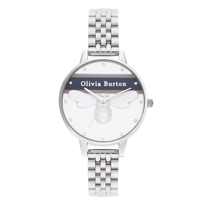 Varsity Silver Bracelet