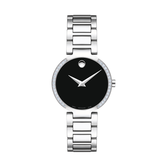 Iced out movado watch store