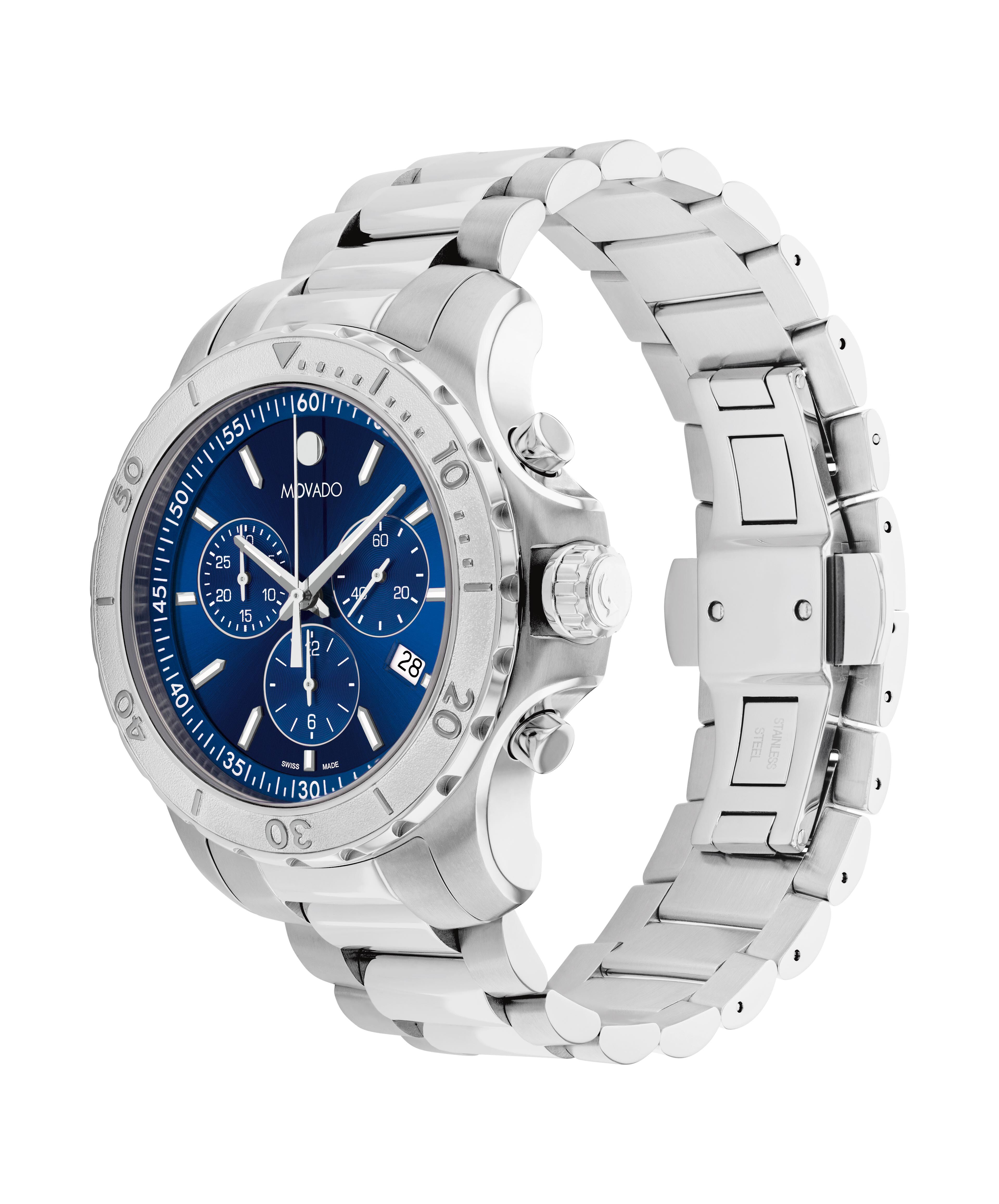 Movado 800 blue shop