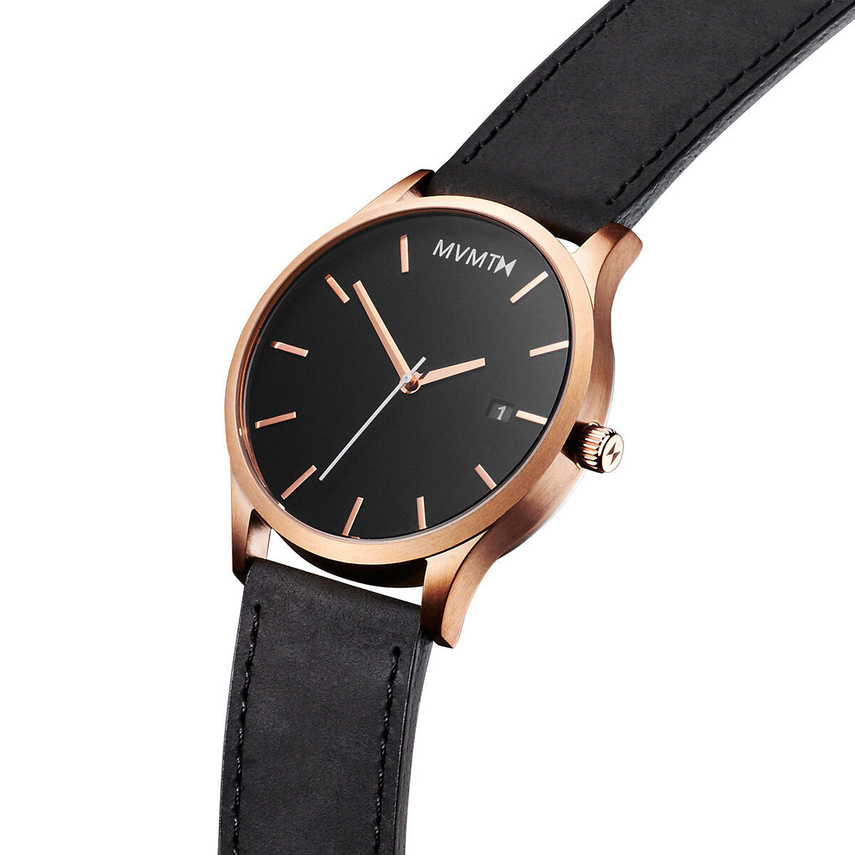 Mvmt rose gold black cheap