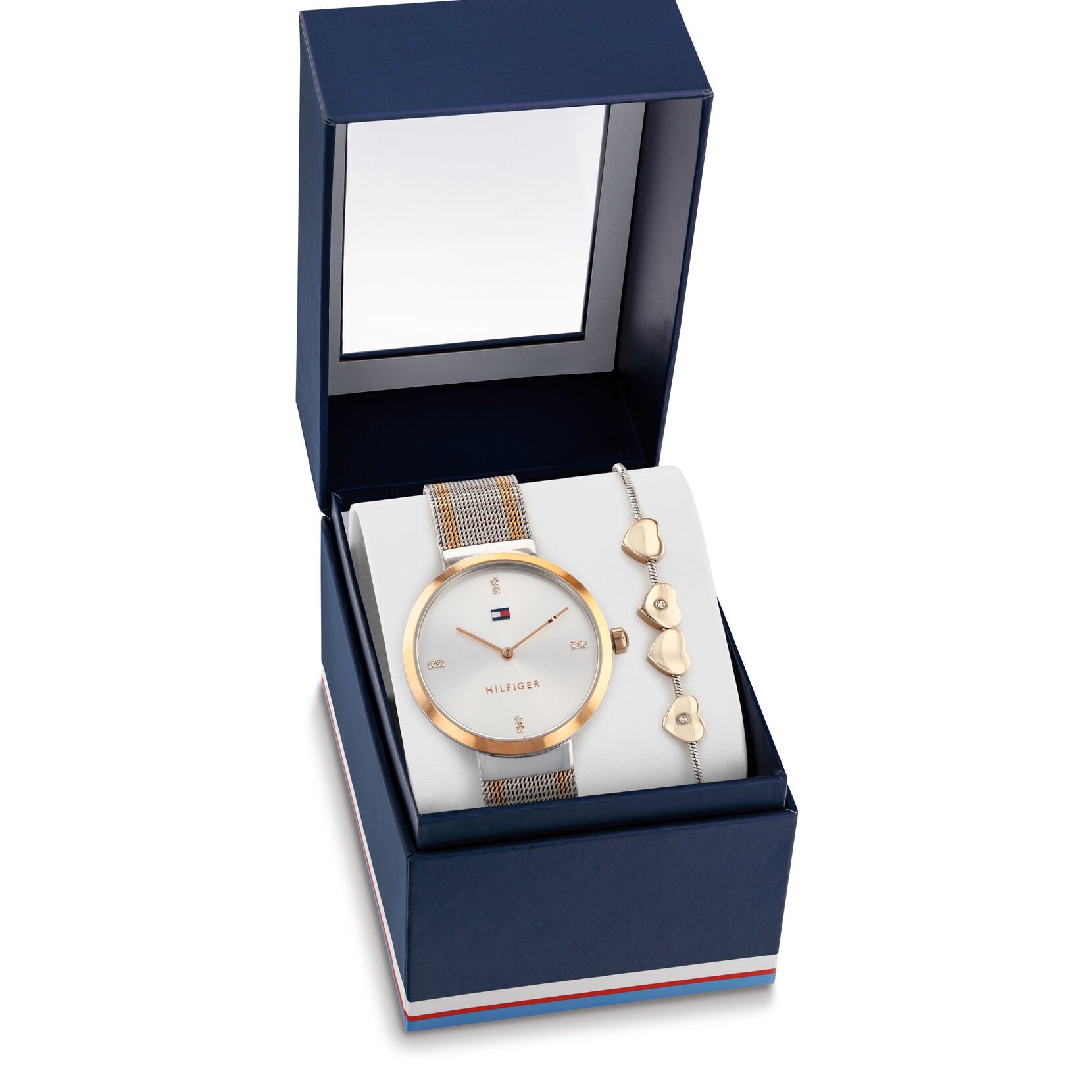 Tommy Hilfiger Women's Watch and Bracelet Gift Set, 35mm