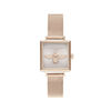 Olivia Burton 3D Bee Square Dial Women's Watch, 22mm