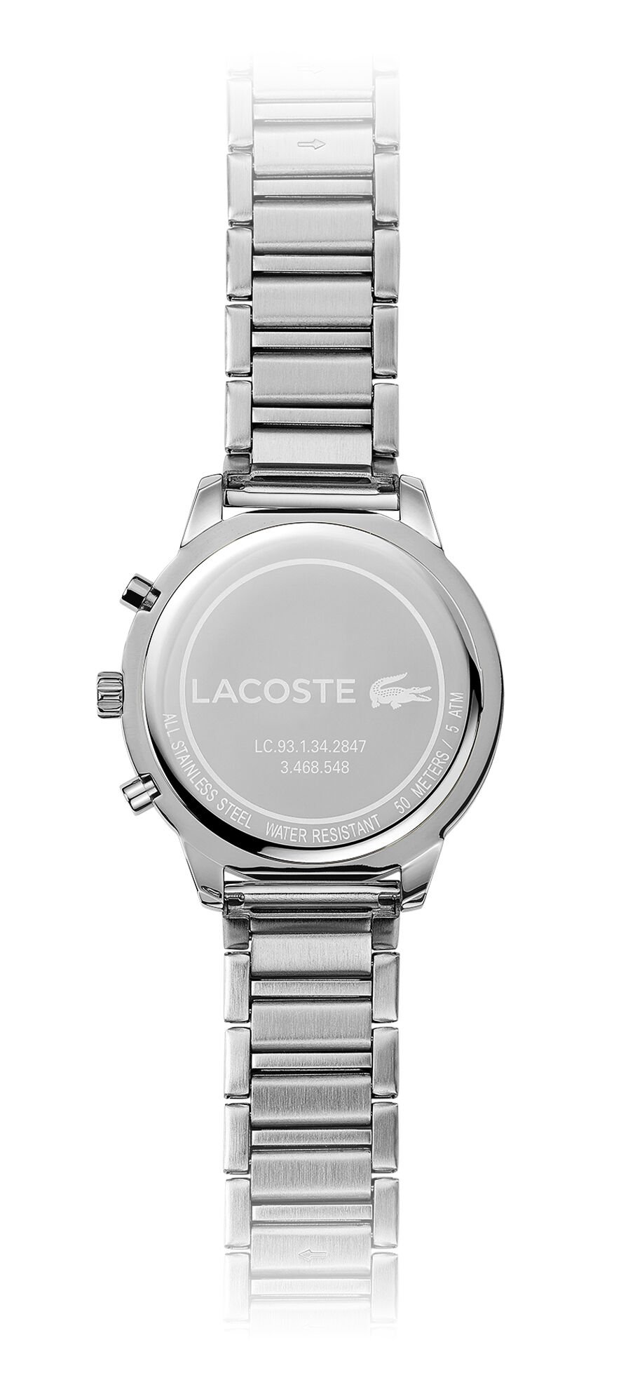 Lacoste Movado Company Store Lacoste Key West stainless steel bracelet