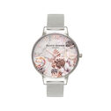 Marble Floral Women's Watch, 38mm