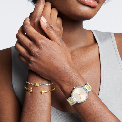 Movado Heart Bracelet
