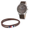 Men's Watch & Bracelet Gift Set, 44mm