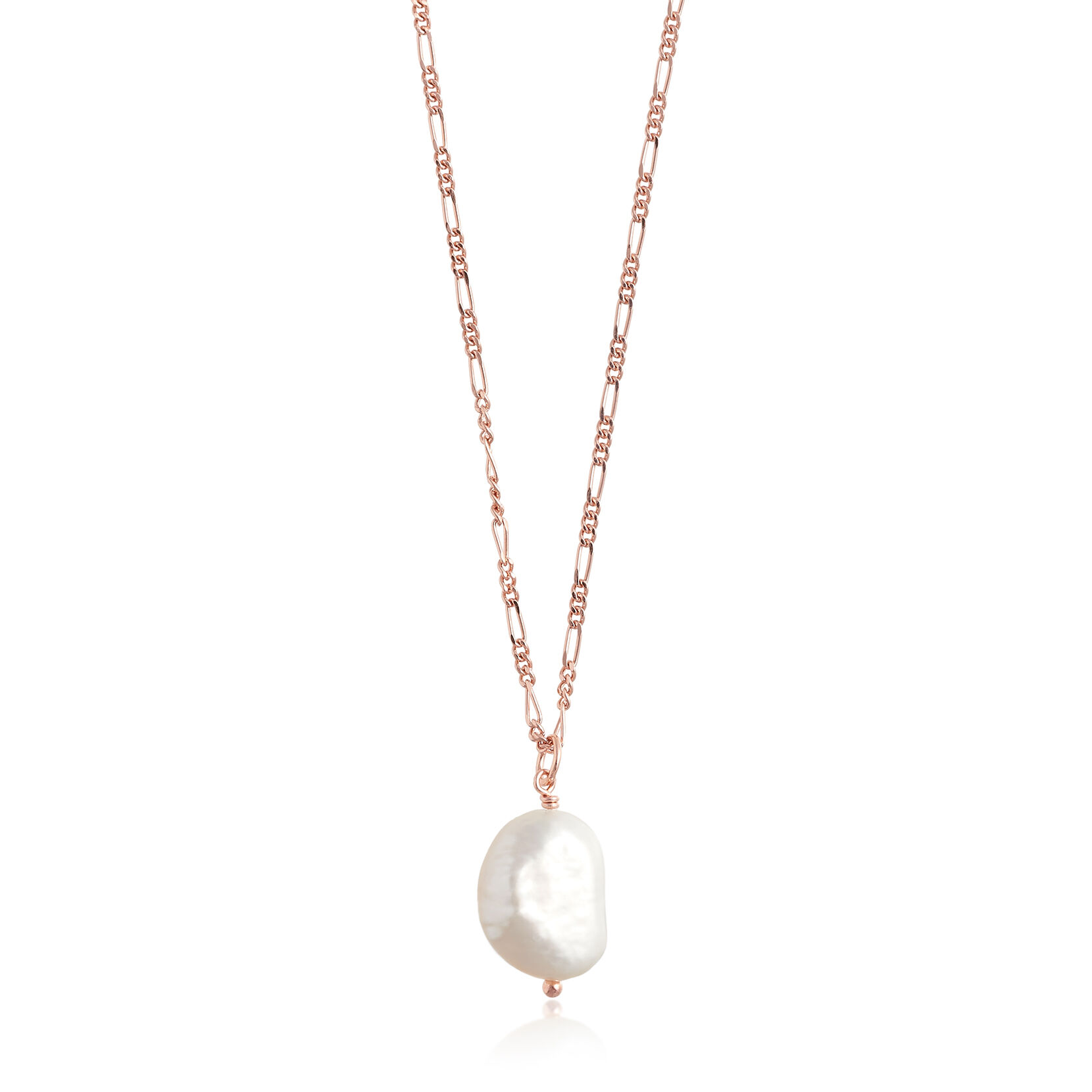 Ladies Olivia Burton Jewellery Rose Gold Plated Moulded Bee & Ball Necklace  (OBJ16AMN13) | WatchShop.com™