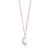 Rose Gold Pearl Pendant Necklace