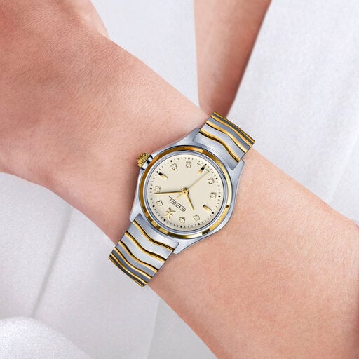 Diamond Wave Women's Watch, 30mm