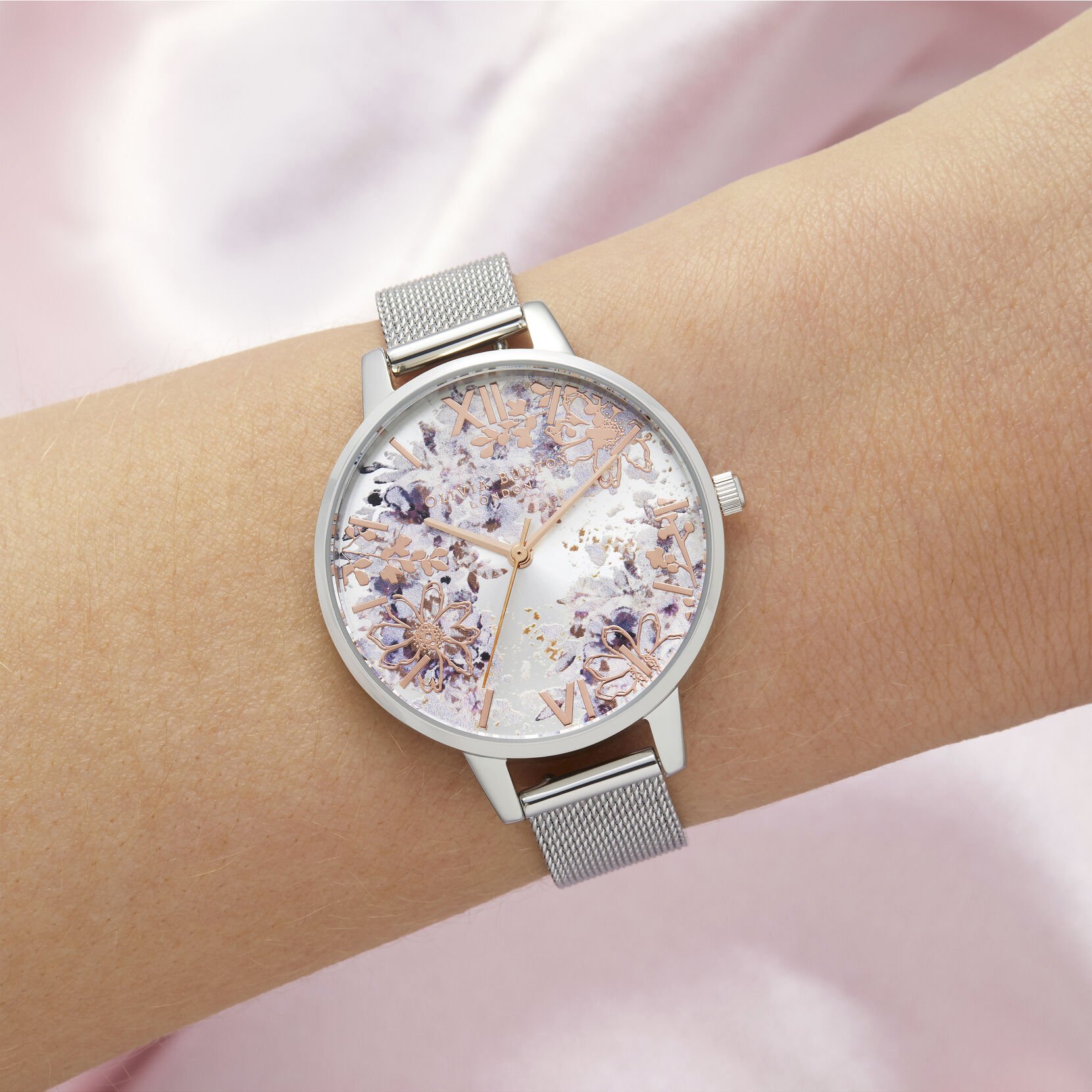 Abstract Floral Demi Women's Watch, 34mm