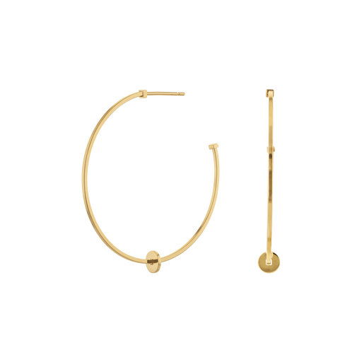 Simple Hoop Women's Earrings