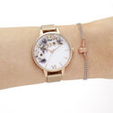 Watercolour Women's Watch & Bracelet Gift Set, 34mm