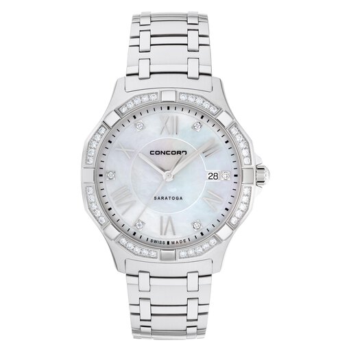 Concord Saratoga Diamond Men's Watch, 40MM