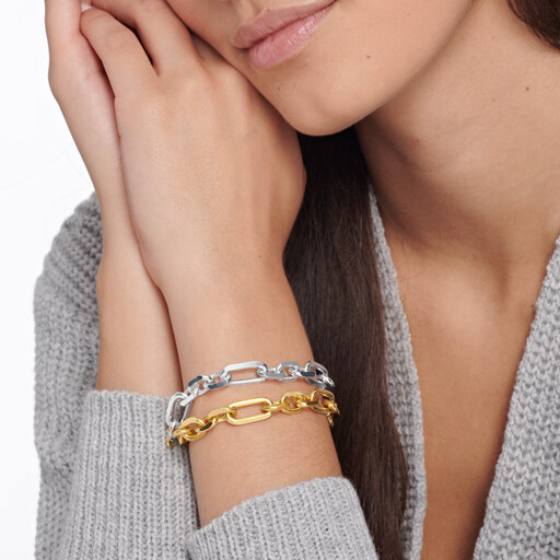 Faceted Chain Women's  Bracelet
