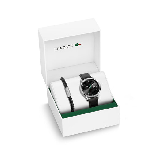 LACOSTE VIENNA MEN'S WATCH & BRACELET GIFT SET, 42MM