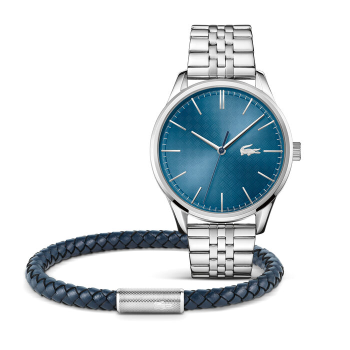 Vienna Men's Watch & Bracelet Gift Set, 42mm