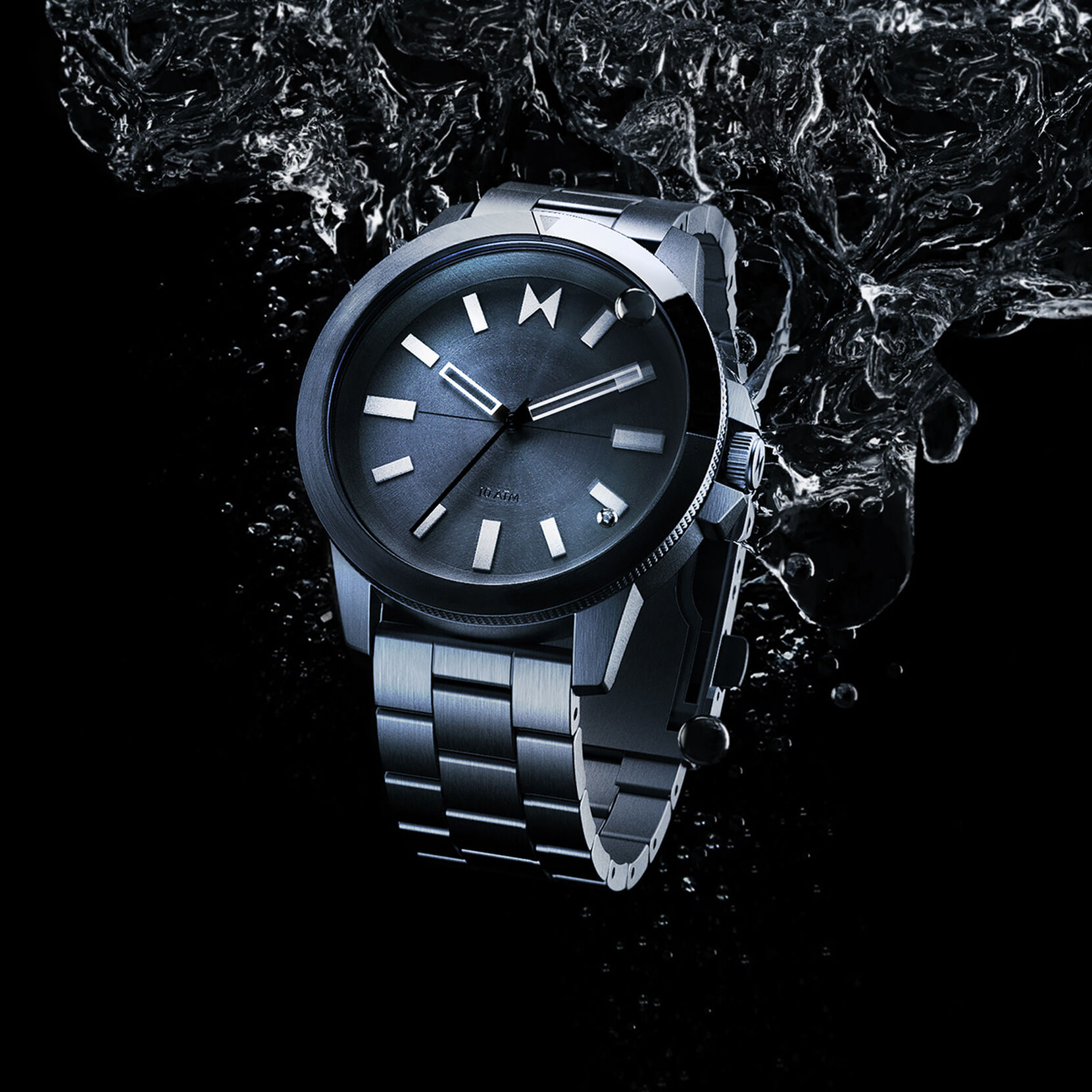 Baltic Blue Men's Watch, 46mm