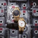 Hustle Gold Unisex Watch. 39mm