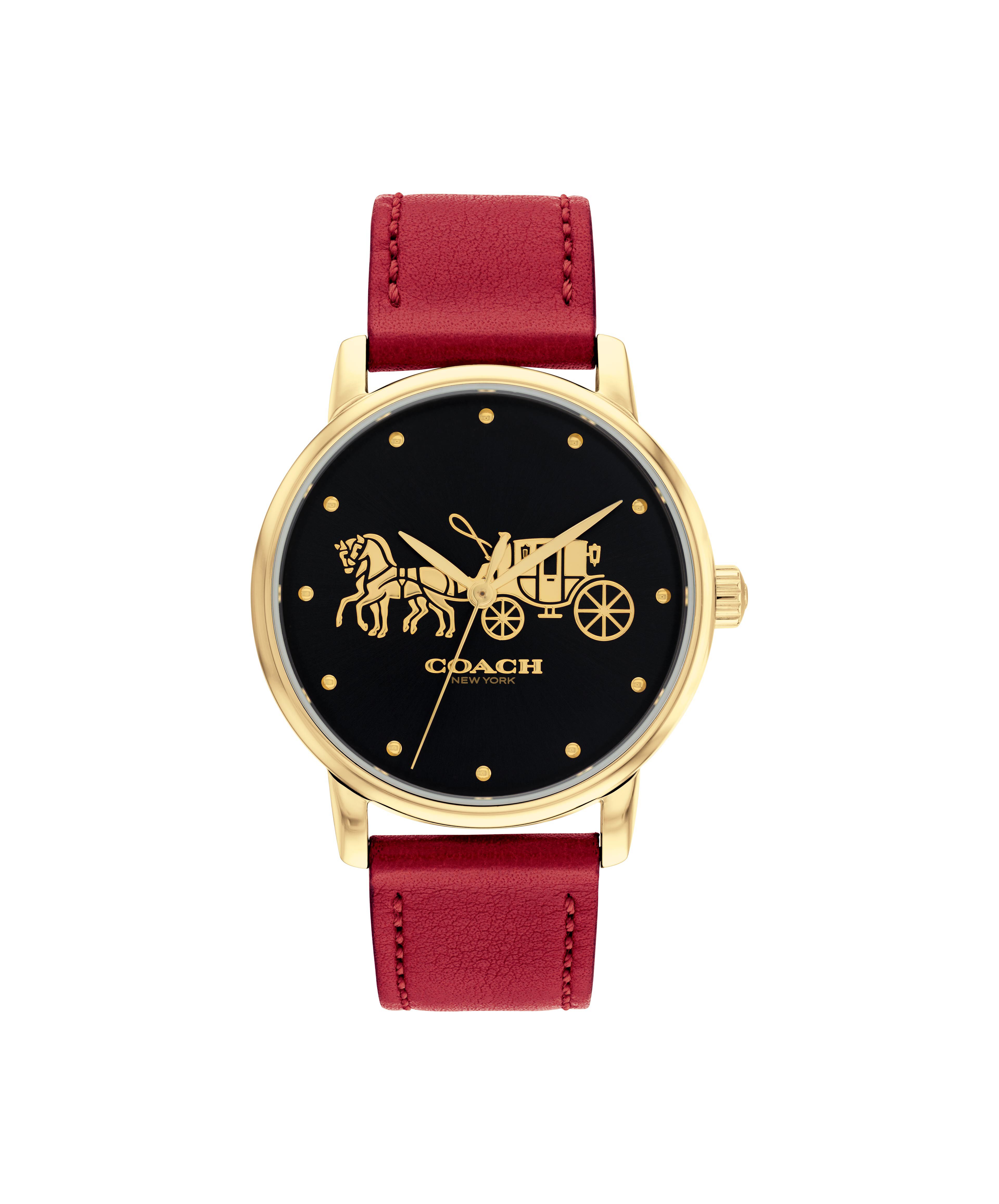 Coach strap watch women's outlet