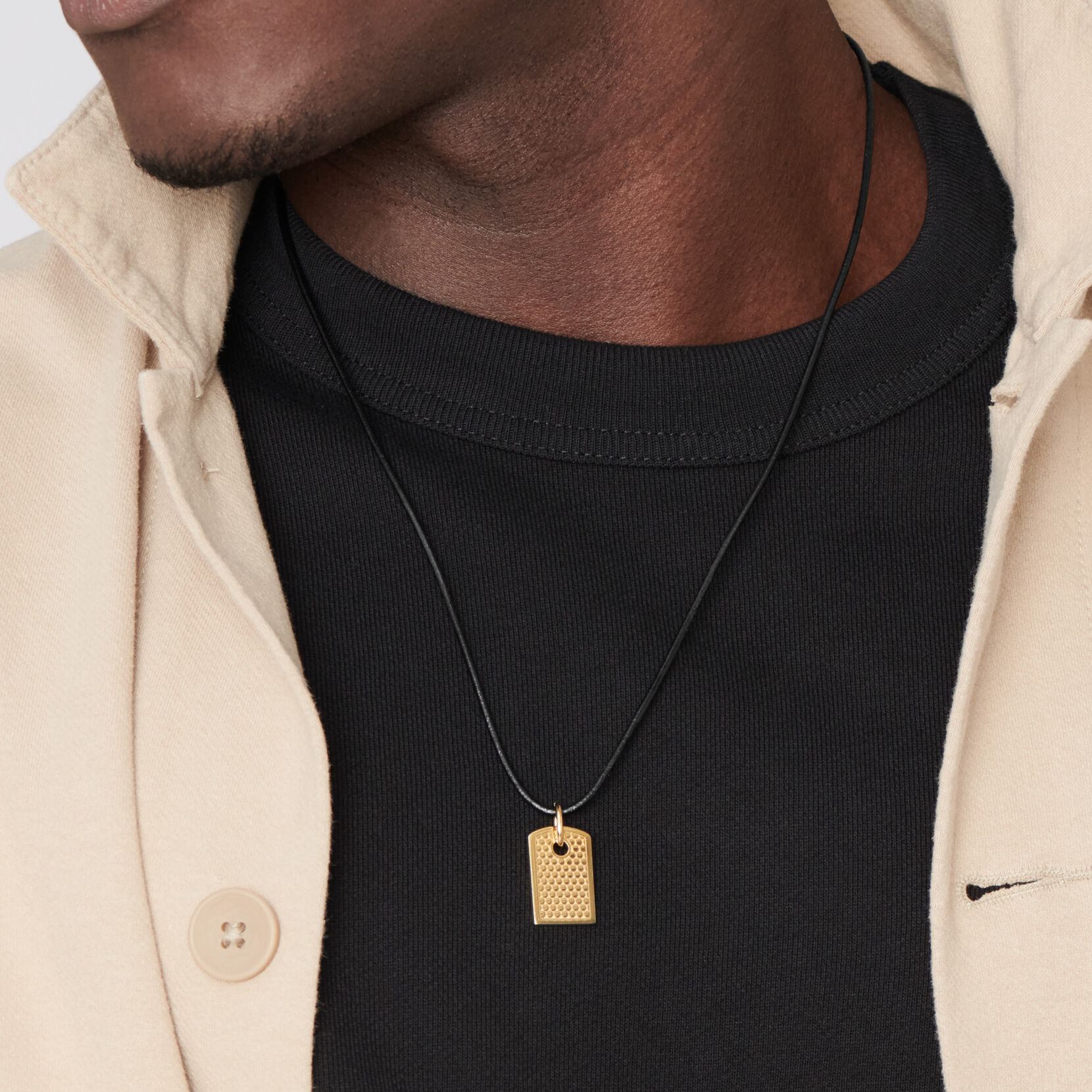 Movado Men's Micro Tag on Cord