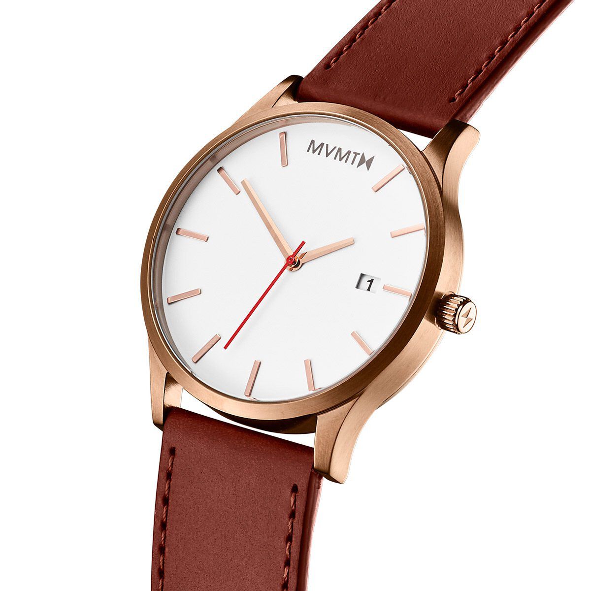 Rose gold clearance mvmt watches mens