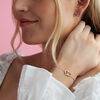 Interlink Bracelet & Stud Women's Gift Set