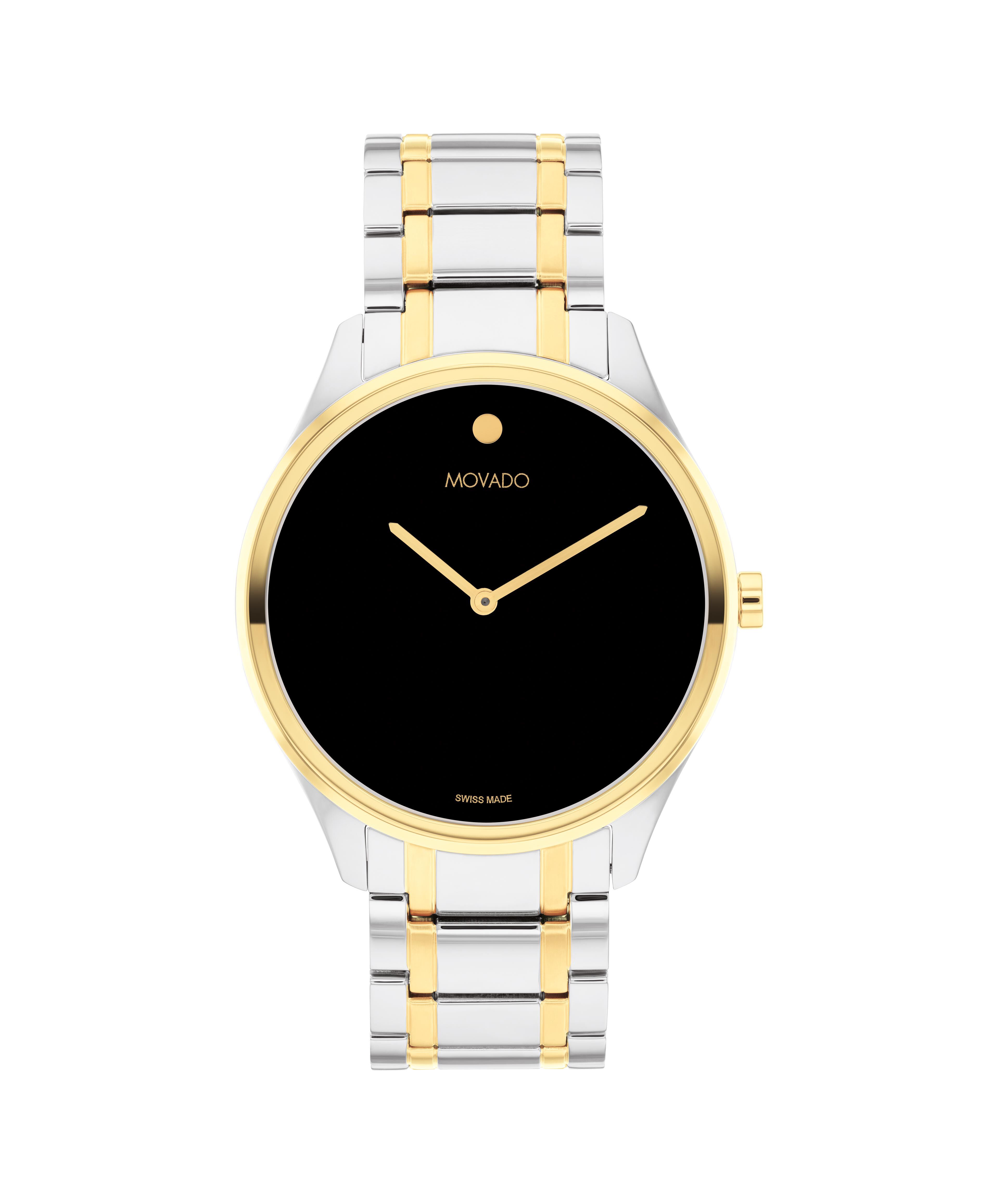 訳あり モバード movado 新品未使用 ゴールド 腕時計 0607005