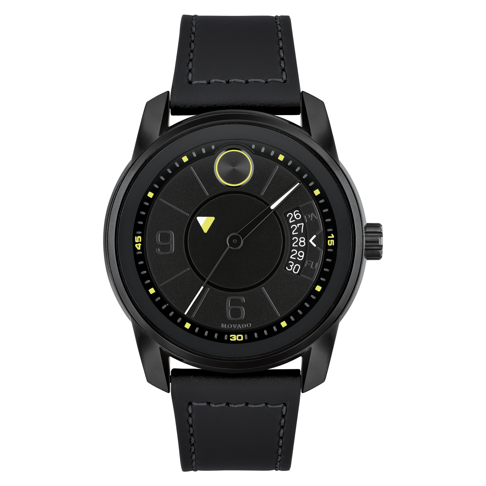 時計 Movado Bold Black 3600626 Movado Men's Black Trend Watch 42mm | Movado Company Store