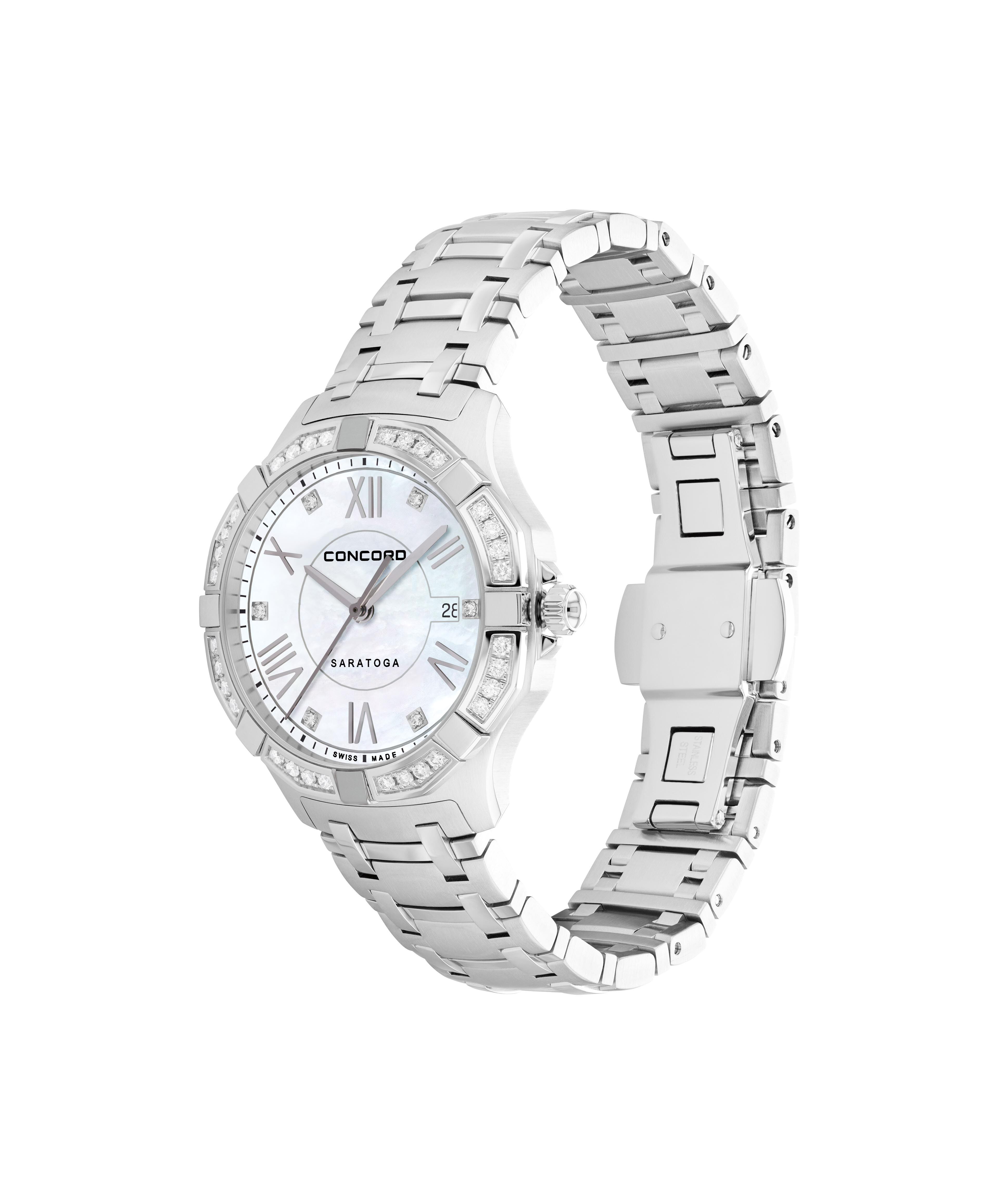 Concord watch sale with diamonds