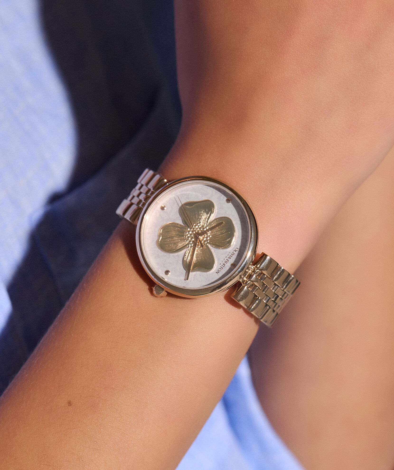 Olivia Burton Women s Dogwood T Bar Watch