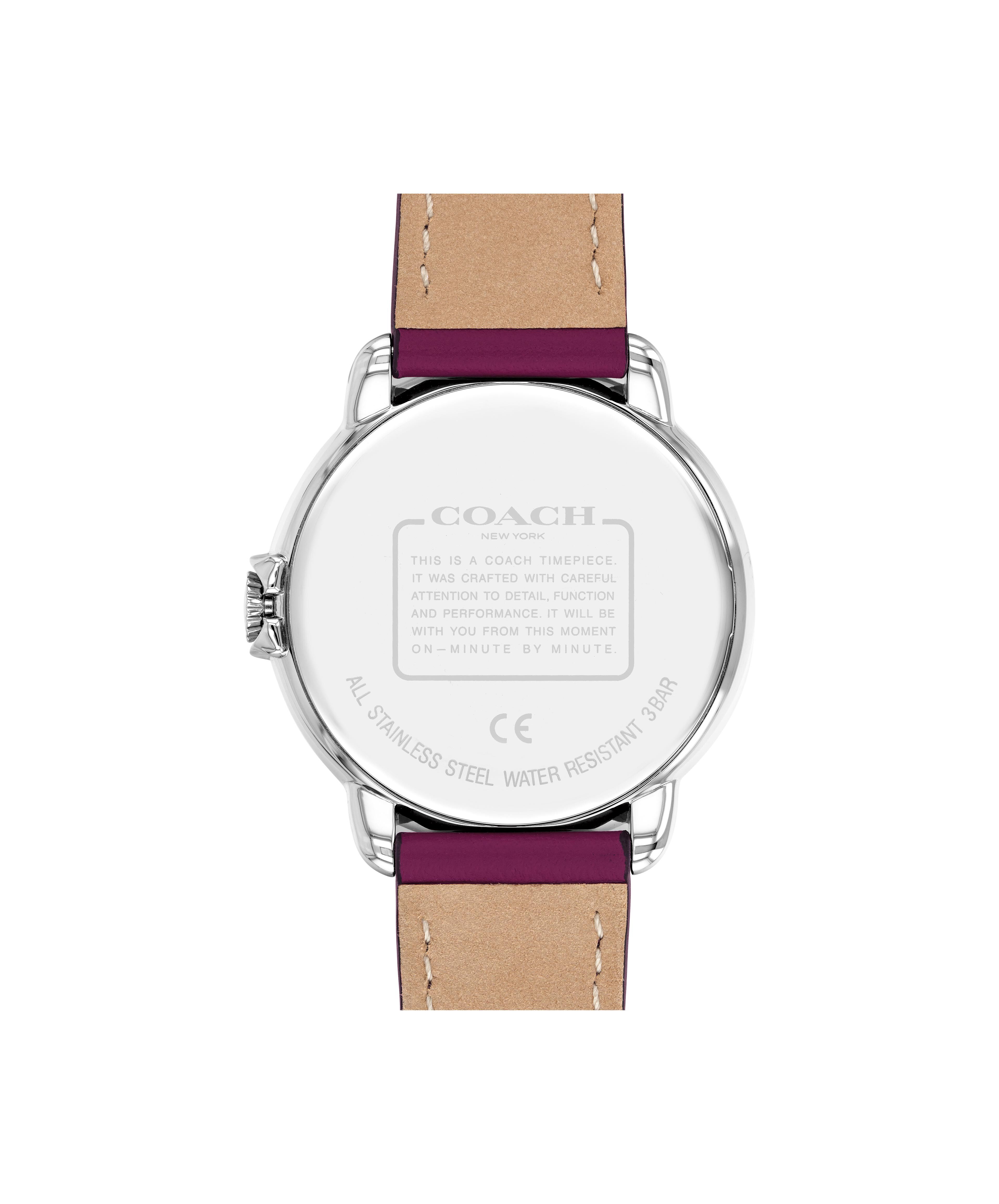 COACH　レディース腕時計　アーデン　パープル革ベルト　 14503610 COACH レディース腕時計 アーデン パープル革ベルト 14503610