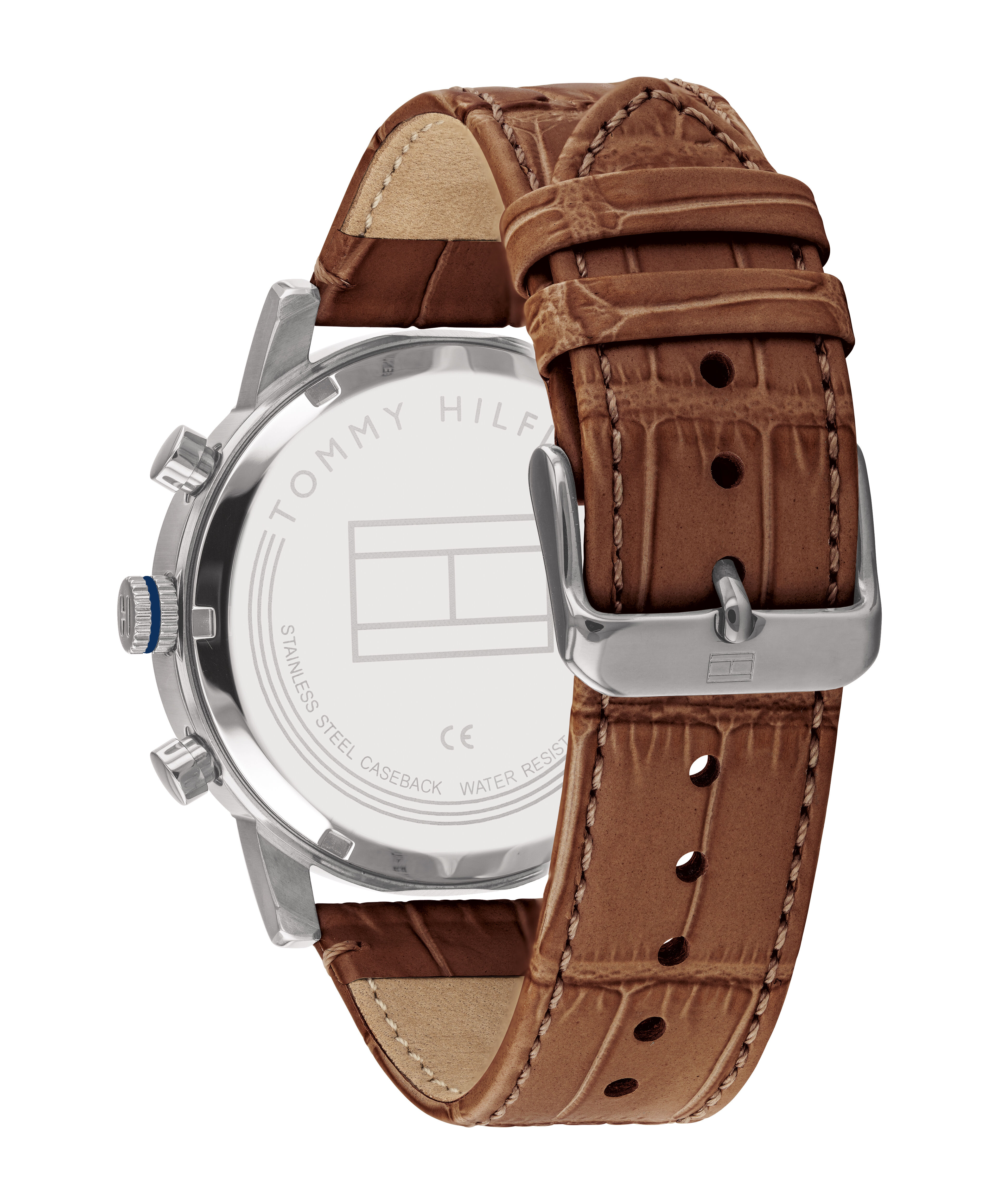 Tommy hilfiger stainless steel caseback water resistant top