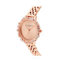 Limited Edition Bejewelled Case Watch, Rose Gold Bracelet