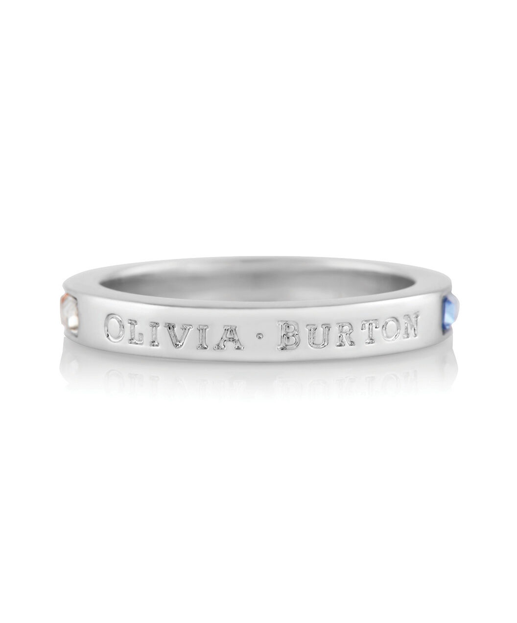 Olivia burton rainbow baguette on sale ring